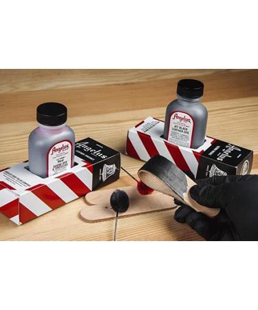 Angelus Leather Dye - 3oz Red - Premium Leather Coloring Solution - Buy Online on GoSupps.com