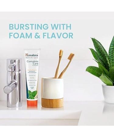 Himalaya Botanique Simply Mint Complete Care Toothpaste Refreshing Mint Flavour | Strong Teeth | Healthy Gums | Fresh Breath - 150g (Lot de 2) - Buy Online on GoSupps.com