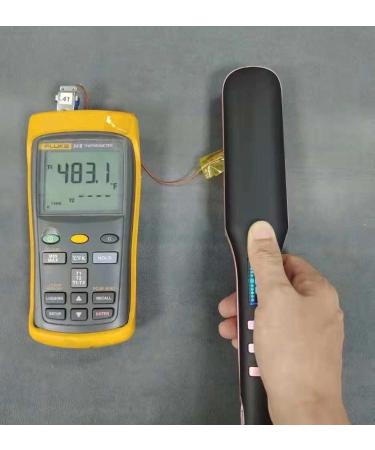 Goddess Professional Hair Straightener 480 F - 1.5 Inch Black & Gold | International Shipping Available - Buy Online on GoSupps.com