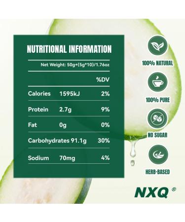 NXQ Oil Cleansing Tea: Gentle Colon Support Formula for Digestive Wellness & Gut Health -A Blend of Winter Melon Lotus Leaf Cassia Seed Poria wellness Herbs tea (30 Bags) - Buy Online on GoSupps.com