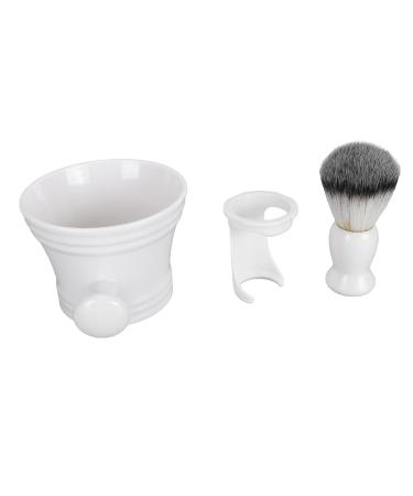 Saluaqui Beard Brush Set - Luxurious Foaming Razor Brush for Comfortable Beard Care | Perfect Gift for Father's Day Birthdays & Valentine's Day - Buy Online on GoSupps.com