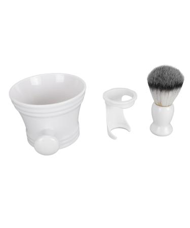 3 in 1 shaving brush set shaving bowl and shaving stand shaving brush razor brush bare brush set for men rich foam set for soft hair with brush holder
