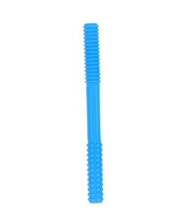 Portable Hollow Chewing Tooth Tube for Toddlers - Soft Textured & Bright Blue - Buy Online on GoSupps.com