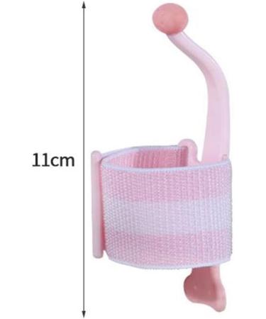 Milageto Anti-Hook Writing Aid Belt - Adjustable Wrist Support & Comfortable Pen Handle for Tift Training - Breathable Pink Design - Buy Online on GoSupps.com