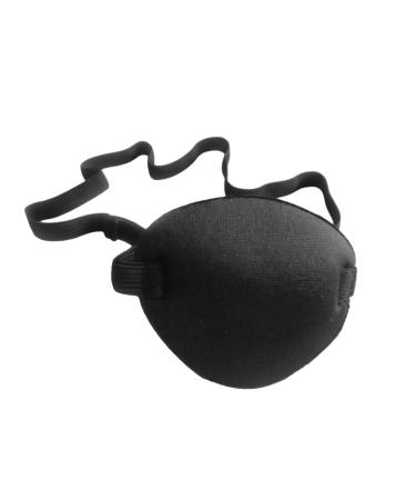 Healvian 2pcs Amblypia Eye Patch Pirate Cosplay Props Single Eye Pirate Costume Eye Patch Eye Patches Black