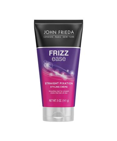 John Frieda Frizz-Ease Straight Fixation Styling Creme 5 oz (Pack of 6) 5 Ounce (Pack of 6)