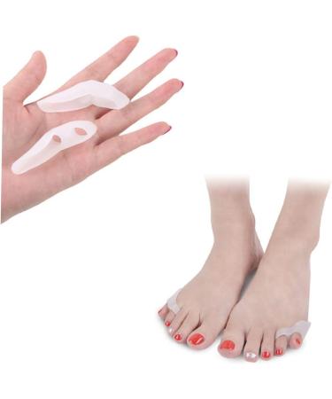 Silicone Gel Toe Spacers for Bunions & Hammer Toe - 2pcs Set for Women | Toe Separators & Spreaders for Orthotic Support - Buy Online on GoSupps.com
