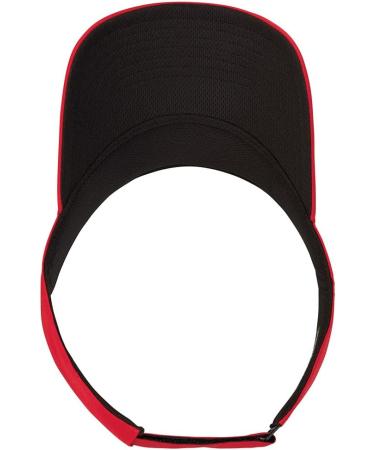 Taylormade Men's Radar Golf Visor 2022 - Red | Stylish & Comfortable | International Shipping Available - Buy Online on GoSupps.com
