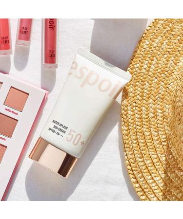 Espoir Water Splash Suncream 60ml - Korean Cosmetics | SPF 50, Hydrating Formula - Buy Online on GoSupps.com