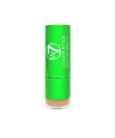 W7 Tea Tree Concealer Stick - Creamy  Skin Soothing Formula For Blemishes & Redness - Long-Lasting Concealer Makeup (Light/Medium)