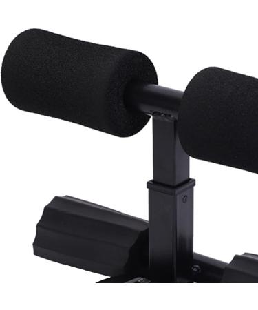 Ergonomic Design Sit Up Device Large Support Abdominal Training Device with Suction Cup Black - Buy Online on GoSupps.com