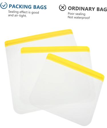 Alipis 24 Pcs Food Preservation Bag Refrigerator Vacuum Sealer Bags Fresh Reusable Food Storage Bag Frosted - Buy Online on GoSupps.com