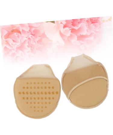 FRCOLOR High Heel Forefoot Pads - Cushioned Half Insoles for Comfort | Khaki Medium - Perfect for Shoes - Buy Online on GoSupps.com