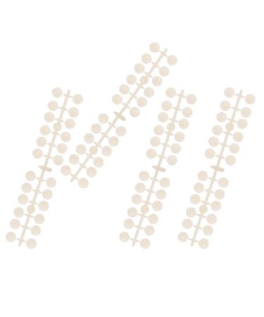 Lurrose Nail Display Board Sheer Nail Polish Clear Fingernail Polish Transparent Nail Polish Nail Color Display Nail Polish Board Nail Tip Color Plate Nail Color Board Manicure Color Board White