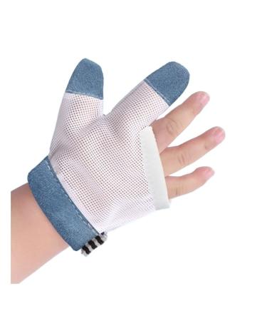 Thumb Sucking Guard Thumb Sucking Stop Stop Thumb Sucking Finger Guard Thumb Sucking Stop For Kids Easy To Hold Baby Gloves With Nylon Straps For Babies 12 Months - 5years Old ( Color : B Size : Med Medium B
