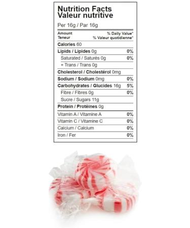 Peppermint Starlight Red Pinwheel Mints Hard Candy- 2 kg G.F premium Quality - Buy Online on GoSupps.com