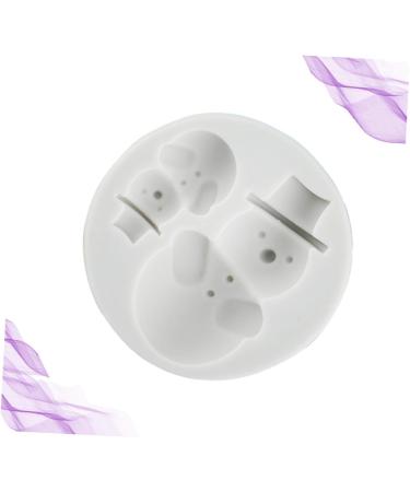 Zerodeko Capacillos para Cupcake Santa Claus Candy Silicone Ice Cube Trays Baking Cupcake Pan Silicone Candy Molds Candle Molds Snowman Candy Mold De para Gelatinas White Chocolate Decorate - Buy Online on GoSupps.com