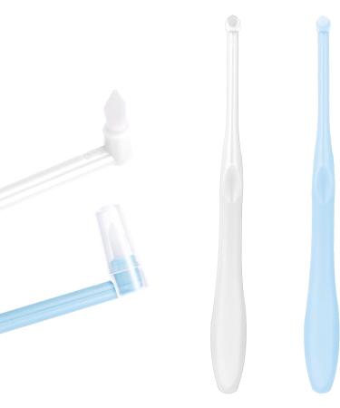 Ouligay 2Pcs End-Tuft Tapered Toothbrushes - Soft Trim, Orthodontic Braces Detail Cleaning - Blue White - 2 Count - Buy Online on GoSupps.com