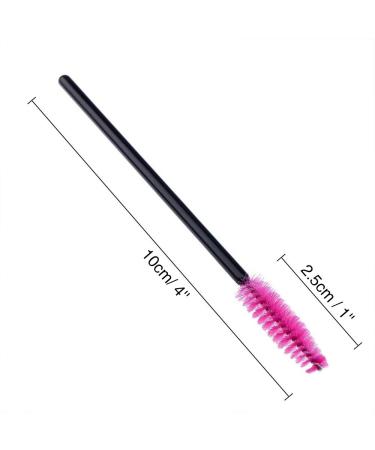 G2Plus Disposable Eyelash Mascara Brushes Wands Applicator - 100 Pack Rose | Makeup Kit - Buy Online on GoSupps.com