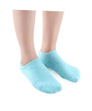 minkissy 1 Pair Women Socks Ladies Socks Moisturizing Socks Dead Skin Socks Foot Lotion Socks Cracked Heels Guard Ankle Socks Gel Socks Heel Anti-Crack Socks Heel Socks Foot Socks Miss Spa