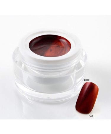 5 ml Exclusive UV Thermogel - Bordeaux to Copper Red - Premium Colorgel for Flawless Nail Art - Buy Online on GoSupps.com