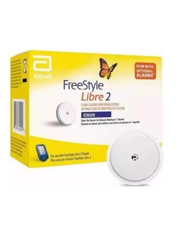 Abbott Freestyle Libre 2 Glucose Monitoring Sensor - Single Pack (1 Sensor) - Real-Time CGM for Diabetes Management Waterproof No Finger Pricks - Compatible with FreeStyle App - UK Edition - Buy Online on GoSupps.com