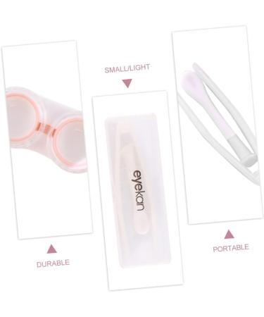 Gatuida Colored Contact Lens Container Box - Travel Case for Invisible Lenses - Pink Lens Holder (10.2x7.8cm) - Shop Internationally! - Buy Online on GoSupps.com