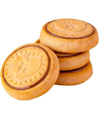Classic Nutella Biscuits with Hazelnut and cocoa cream heart biscuits to share with those you love 304g in resealable bags (2 packs) - Buy Online on GoSupps.com