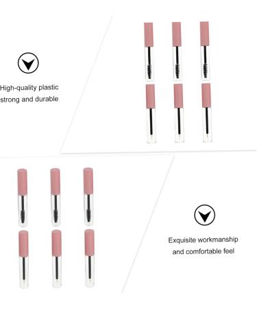 LALADEFIEE 6pcs Eyeliner Stick Lip Gloss Containers Cosmetic Clear Mascara for Clear Lash Mascara Pink The Pet 1 g (Pack of 1) Pink - Buy Online on GoSupps.com