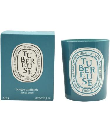 Diptyque Tubereuse Limited Edition Blue Candle 6.5 oz | Luxurious Fragrance in Stunning Blue Glass - Shop Internationally Now - Buy Online on GoSupps.com