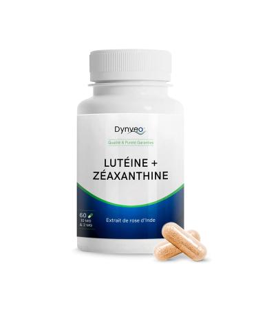 Lut ine Z axanthine - Vision Fatigue oculaire Yeux secs - Compl ments alimentaire pour les yeux - Extrait v g tal concentr 10mg lut ine & 2mg z axanthine - Efficacit prouv e - 60 G lules - Dynveo