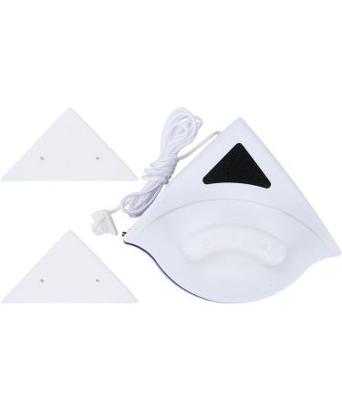 Window Wiper Brush Double Sided Scrape Clean Glass Tool High Rise Home Plastic for Triangle for Cleaner Utensil Anti Pinch Brush Tool Household Brush Glass Cleaners - Buy Online on GoSupps.com