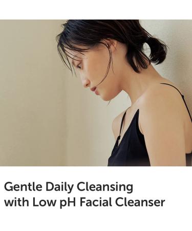 Gentle Black Facial Cleanser 4.73 Fl Oz | Vegan, Hydrating & pH Balanced - Daily Face Wash for 99% Fine Dust Removal - Buy Online on GoSupps.com