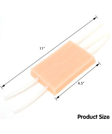 MIIRR IV Injection Training Pad with Realistic Veins | Medical Silicone Practice Model for Students and Nurses - Buy Online on GoSupps.com