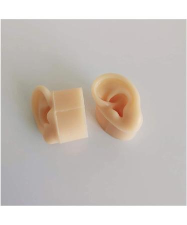 Medical Teaching Template Template Silicone Ear Template for Acupuncture - Size of Life Human Ear Model Lifeelike Artificial Ear Model - Buy Online on GoSupps.com