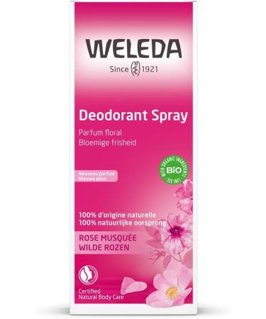 Weleda Wild Rose Deodorant 100ml Rose 100 ml (Pack of 1) - Buy Online on GoSupps.com