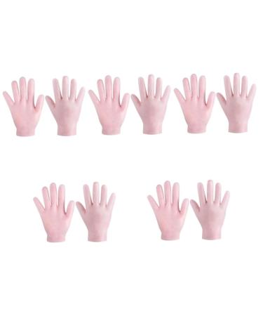 FRCOLOR 5 Pairs of Nourishing Moisturising Women's Sebs Hand Gloves