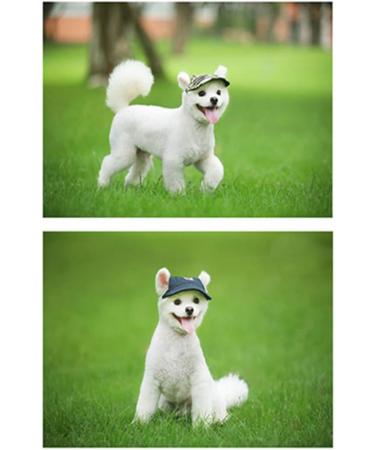 EGURS DOUS Baseball Hats for Dogs & Cats Contactable Sunbonnet in Red (Small Medium Large) Stylish Pet Accessories - Buy Online on GoSupps.com