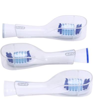 Travel Electric Toothbrush Head Covers - 6 Pack Clear Plastic Protective Caps for Oral-B Dual-Heads Replacement - Buy Online on GoSupps.com