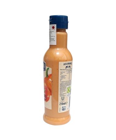 Hellmann's Thousand Island Dressing 210ml - Authentic Flavor from a Trusted Brand - Buy Online on GoSupps.com