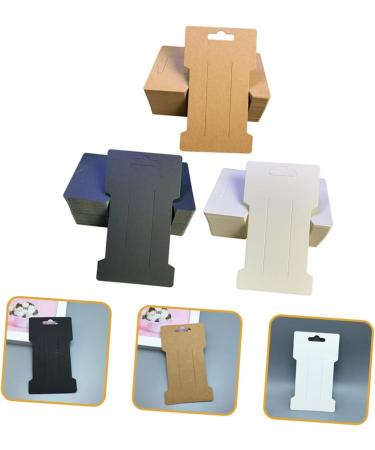 minkissy 900 Sheets Headband Wrapping Card Jewelry Display Cards Holder Hair Clip Display Holder Hair Ropes Display Cards Hair Bow Holder Earring Paper Hair Tie Holder Accessories - Buy Online on GoSupps.com