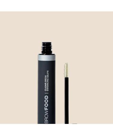 LashFood Clear Brow Enhancing Gel - Rejuvenating Eyebrow Booster for Fuller Thicker Brows | Nano-Peptide Complex | 0.27oz - Buy Online on GoSupps.com