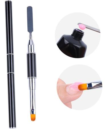 Beaupretty Nail Brush nail art Nail Polish Brush Nail Art Tips Builder Nail Tips Nail Art brush nail art Nail Kolinsky Brush manicure nail dual purpose double-ended Nail Painting Brush - Buy Online on GoSupps.com