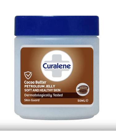 Curalene Cocoa Butter Petroleum Jelly For Soft and Healthy Skin 225ml- Dermatologically Tested