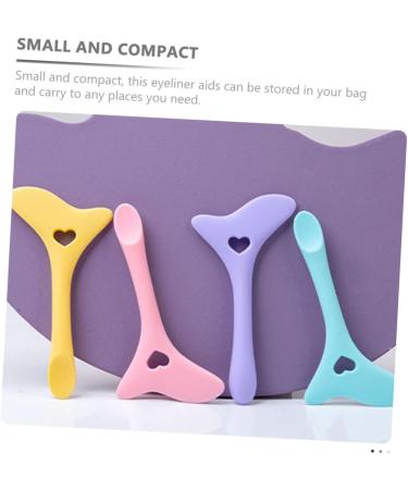 NOLITOY 4 Pcs Eyeliner Makeup Aids Tool Eyeshadow Aids Eye Cosmetics Tools Easy Makeup Tool Guide Tool for mediumx2pcs Assorted Colorx2pcs - Buy Online on GoSupps.com