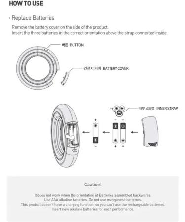 ITZY Official Light Ring with Wrist Strap - KPOP Fan Cheering Lightstick - Buy Online on GoSupps.com