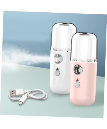 PLAFOPE 3pcs Nano Water Replenishing Instrument Portable Facial Moisturizing Hydrator Plastic White - Buy Online on GoSupps.com