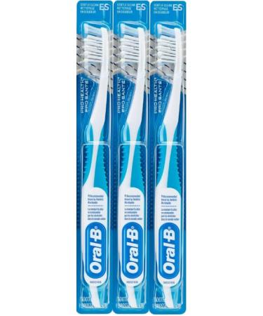 Oral-B Cross Action Gentle Clean Manual Toothbrush 35 Extra Soft (Colors Vary) - Pack of 3