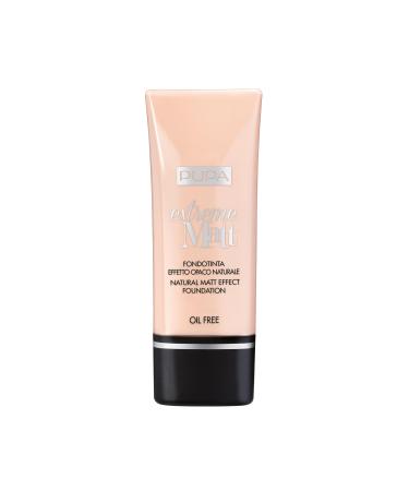 Pupa Pupa Extreme Matt Natural Matt Foundation - Golden Beige - 30g