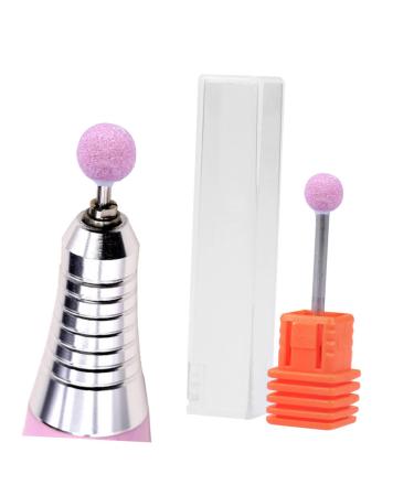 minkissy Nail Polish Tool Laundry Detergent Dispenser Pink Princess Nail Manicure Accessories Pink Business Card Holder Toe Nails Nail Art Tools Manicure Drill Bits Grinding Head Polisher medium As Shown